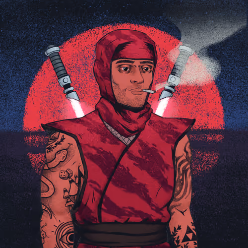Tie Dye Ninja #638