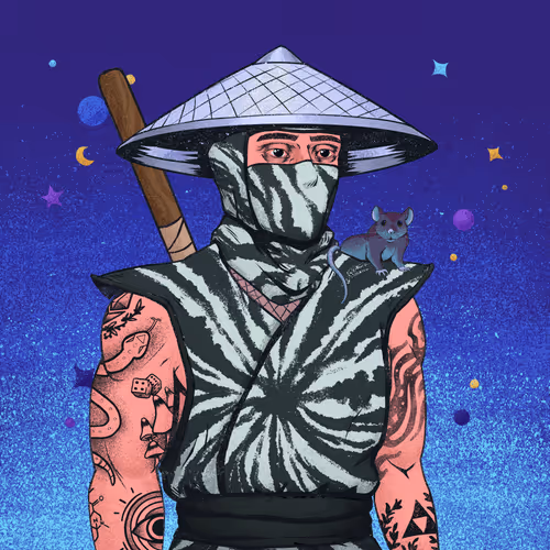 Tie Dye Ninja #2625