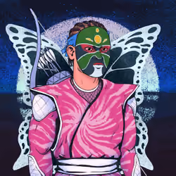 Tie Dye Ninja #6604