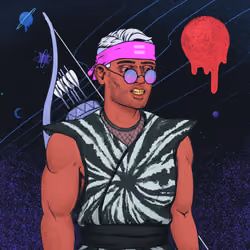 Tie Dye Ninja #6683