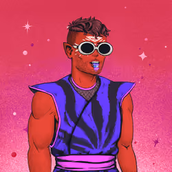 Tie Dye Ninja #5935