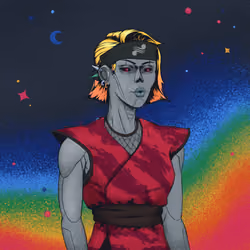 Tie Dye Ninja #2615