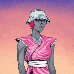 Tie Dye Ninja #1645