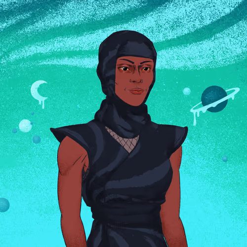 Tie Dye Ninja #3186