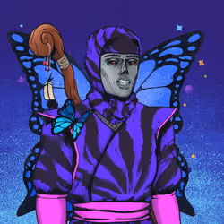 Tie Dye Ninja #4610