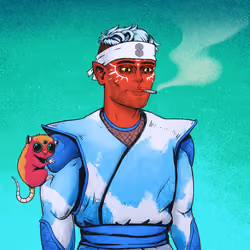 Tie Dye Ninja #4473