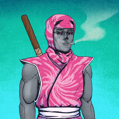 Tie Dye Ninja #6460