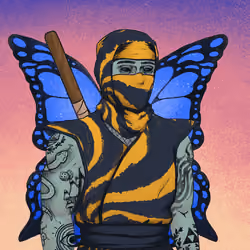 Tie Dye Ninja #5578