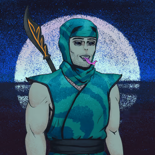 Tie Dye Ninja #5551