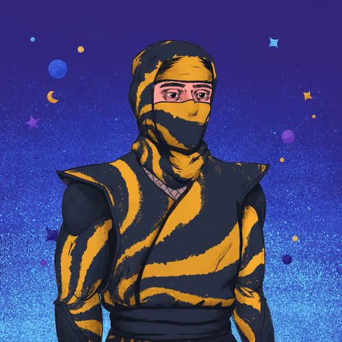 Tie Dye Ninja #7742