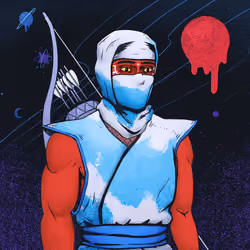 Tie Dye Ninja #1256