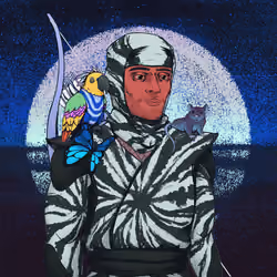 Tie Dye Ninja #5527