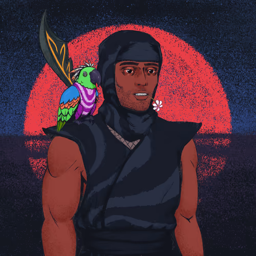 Tie Dye Ninja #1540