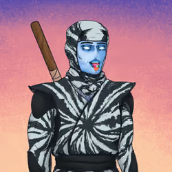 Tie Dye Ninja #3015