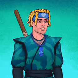 Tie Dye Ninja #544