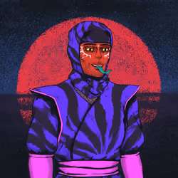 Tie Dye Ninja #4670