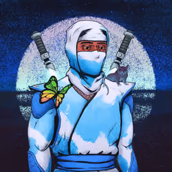 Tie Dye Ninja #2944