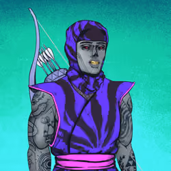 Tie Dye Ninja #57