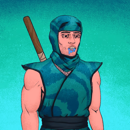 Tie Dye Ninja #6993