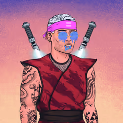 Tie Dye Ninja #295