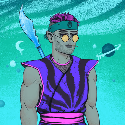 Tie Dye Ninja #3909