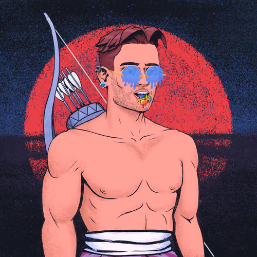 Tie Dye Ninja #5867