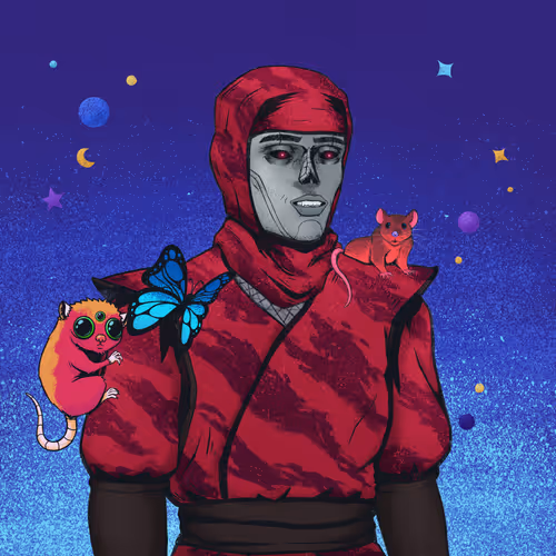 Tie Dye Ninja #7748