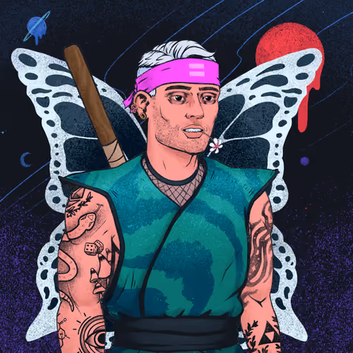 Tie Dye Ninja #7735