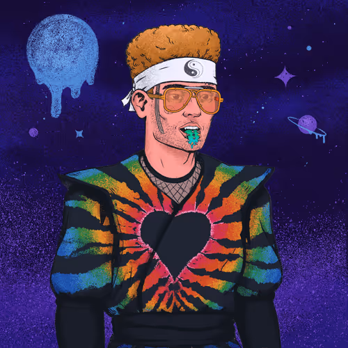 Tie Dye Ninja #7763