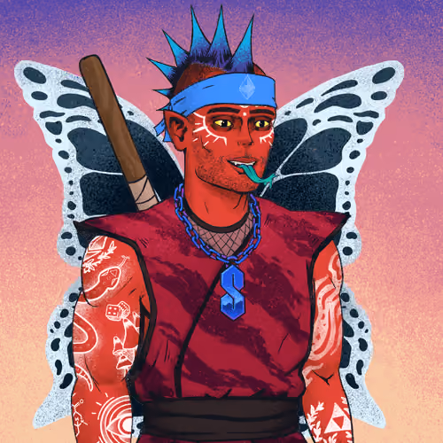 Tie Dye Ninja #3855