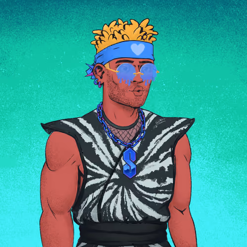 Tie Dye Ninja #6524