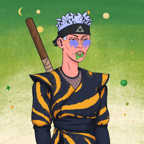 Tie Dye Ninja #5662