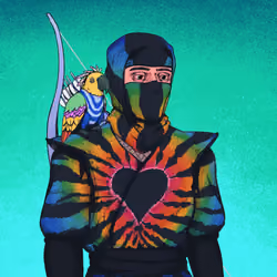 Tie Dye Ninja #6894