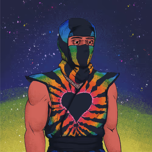 Tie Dye Ninjas