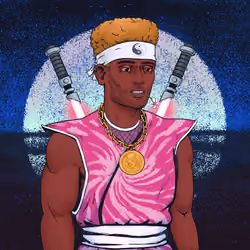 Tie Dye Ninja #5775