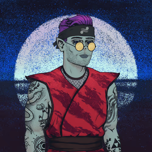 Tie Dye Ninja #7759