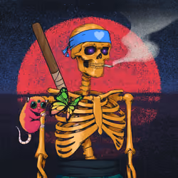 Tie Dye Ninja #4105