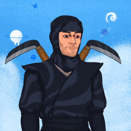 Tie Dye Ninja #6289