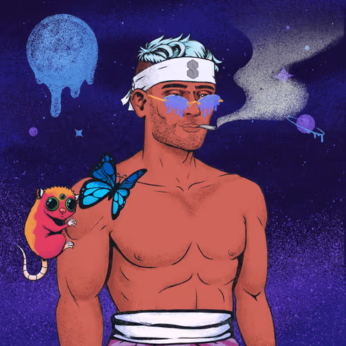 Tie Dye Ninja #6900