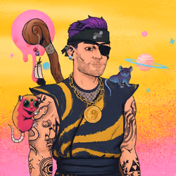 Tie Dye Ninja #6085