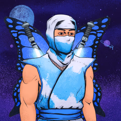 Tie Dye Ninja #1697
