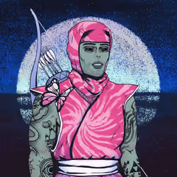 Tie Dye Ninja #5870