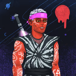 Tie Dye Ninja #1763