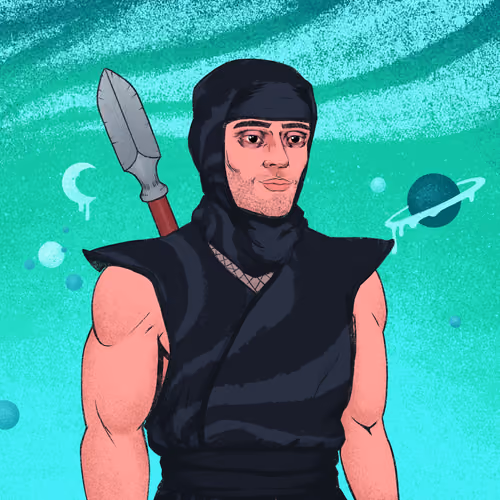 Tie Dye Ninja #5171