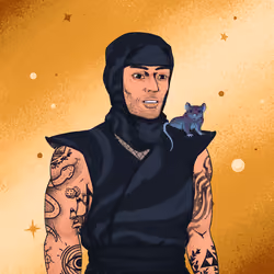 Tie Dye Ninja #3596
