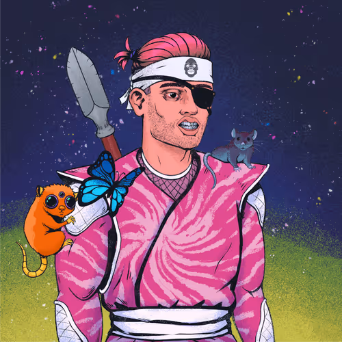 Tie Dye Ninja #4080