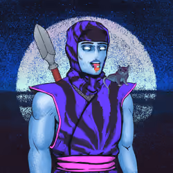 Tie Dye Ninja #7274