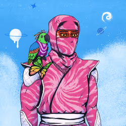 Tie Dye Ninja #6585