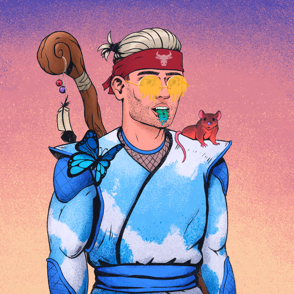 Tie Dye Ninja #7762