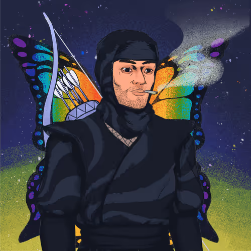 Tie Dye Ninja #6791